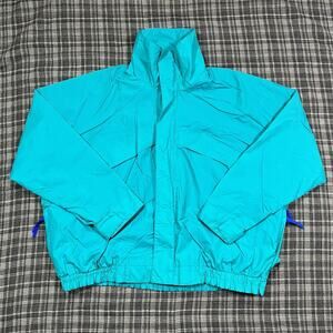 Vintage Steep Slopes Fashion Snow Ski Wear Jacket Men's XL Retro Windbreaker
